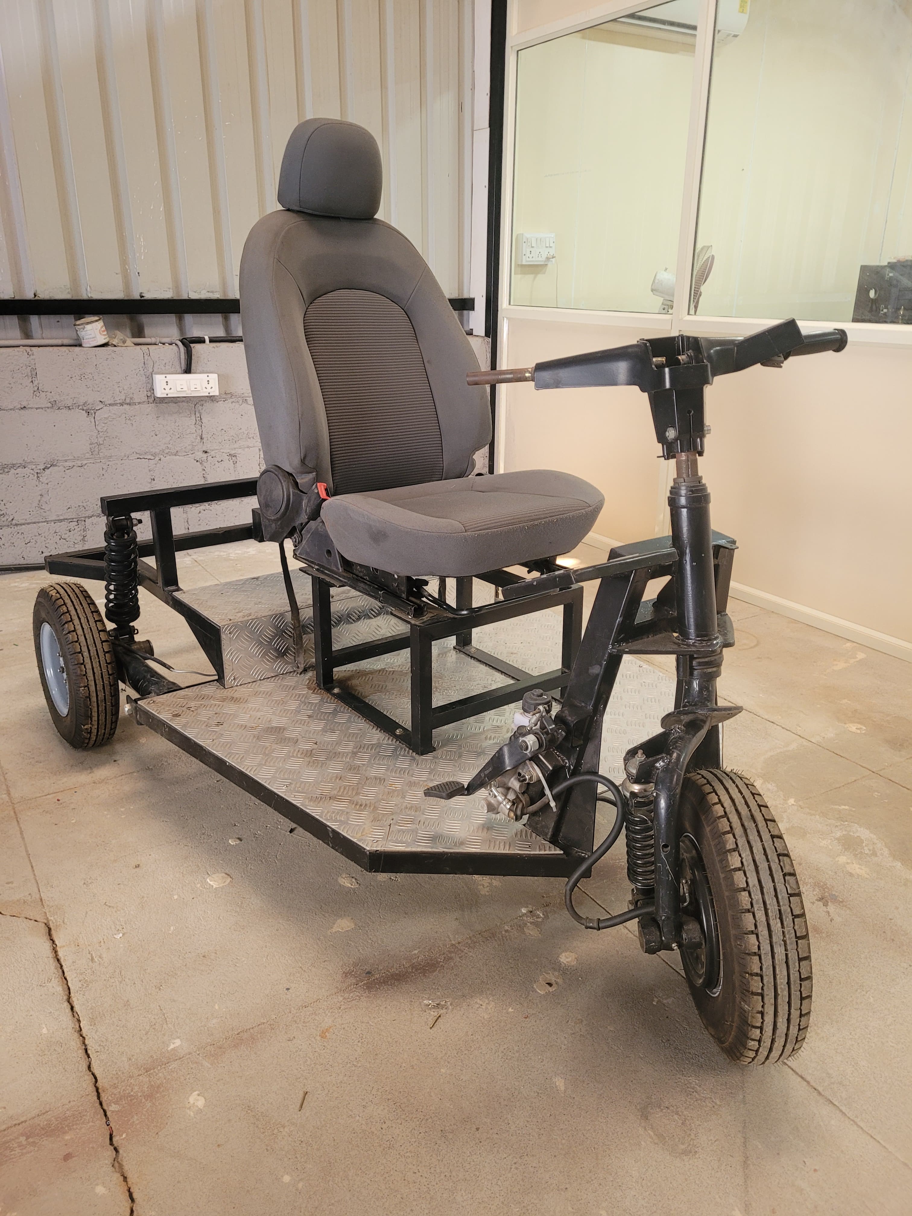 EV 3-Wheeler Test Bench at Koios Engineering Solutions